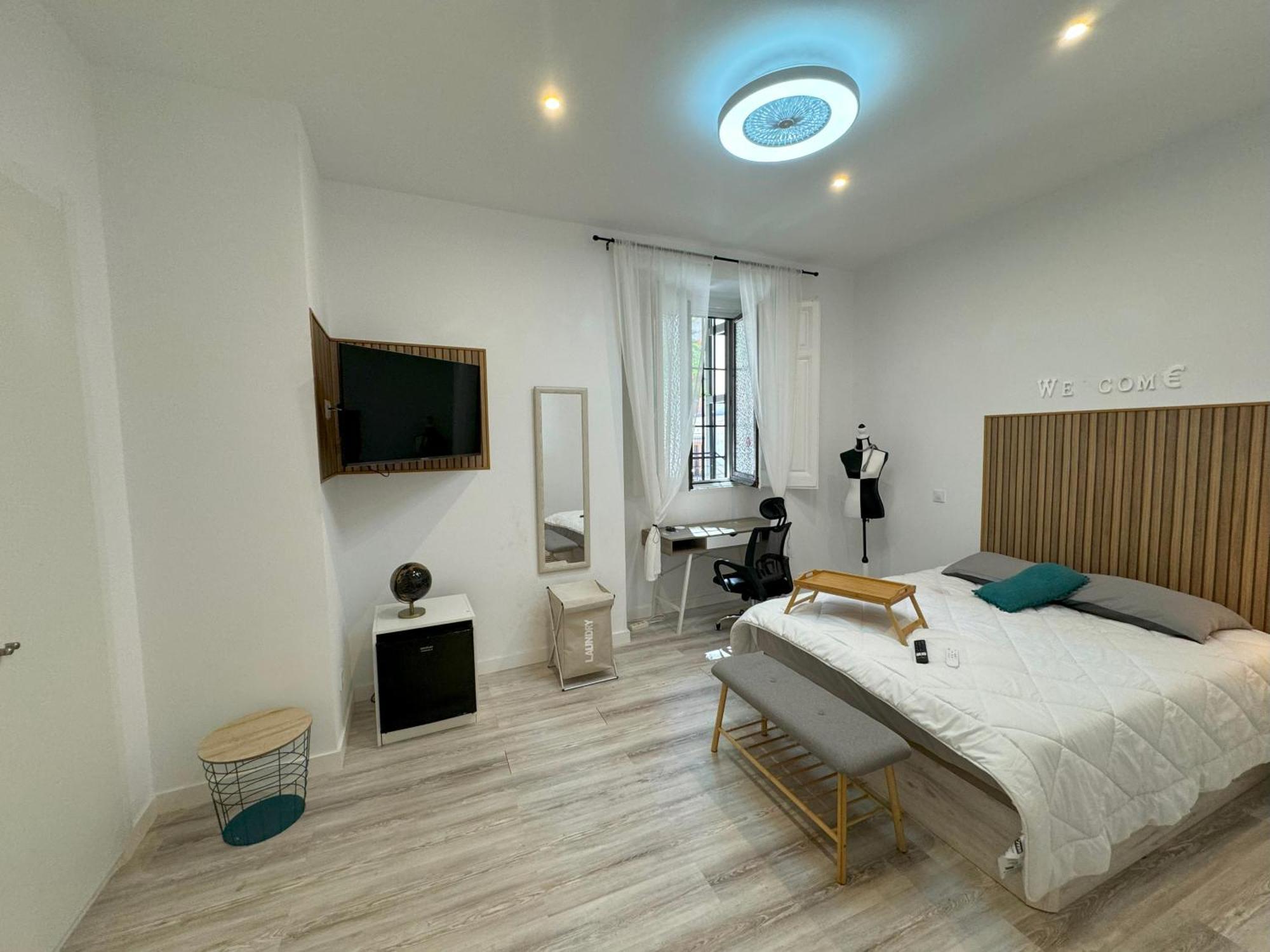 Barcelona Con Comodidad Y Zonas Compartidas Gran Via-madrid Sbe103 Apartamento Madrid