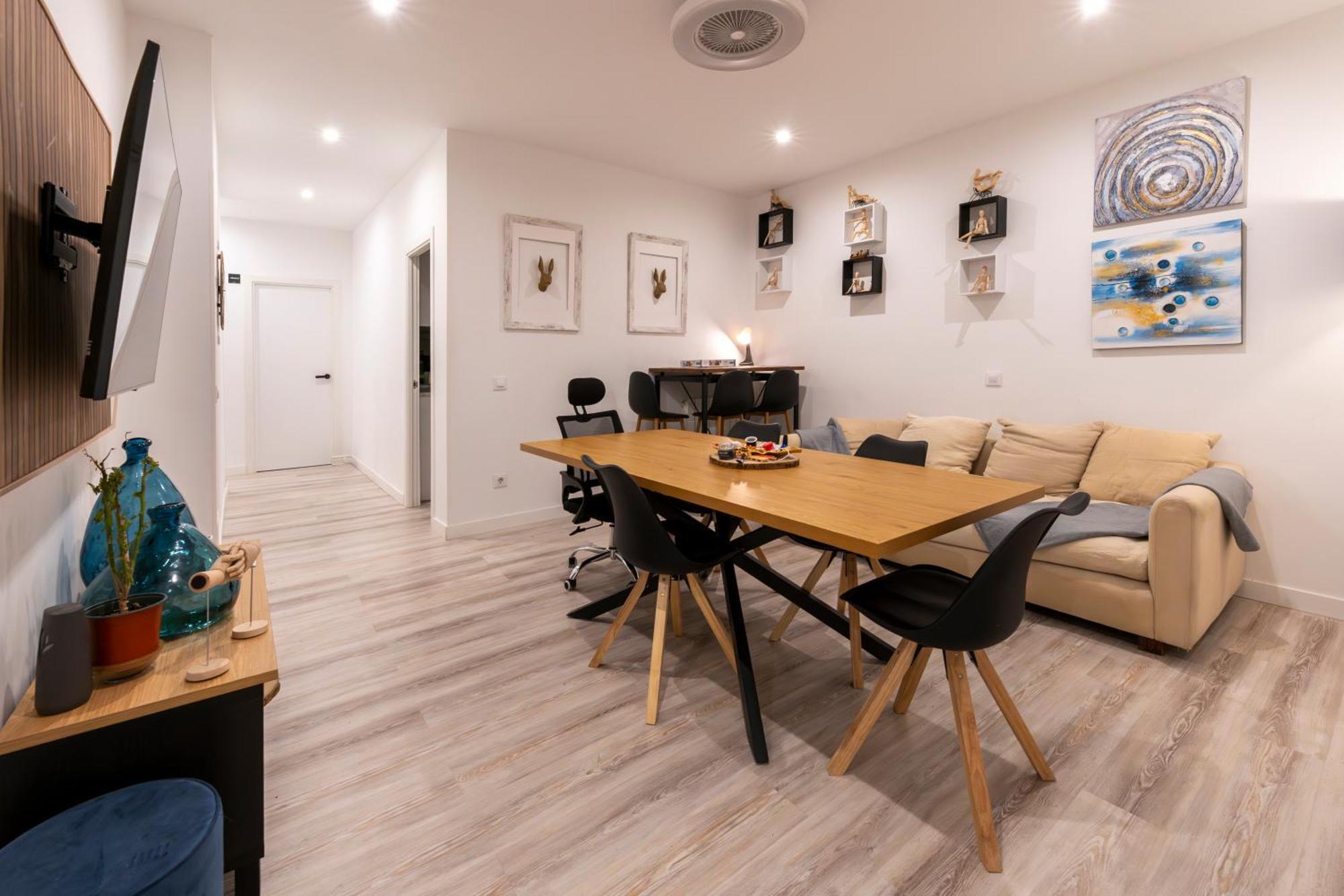 Barcelona Con Comodidad Y Zonas Compartidas Gran Via-madrid Sbe103